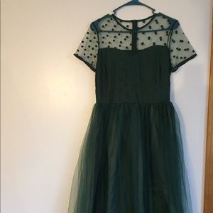 Shein Evergreen Fancy Dress - size L
